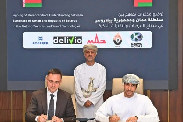 Oman and Belarus Sign Three MoUs to Boost Cooperation in Automotive Manufacturing and Smart Technologies