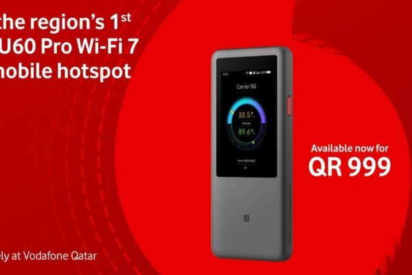 Vodafone Qatar Launches Region’s First ZTE U60 Pro Wi-Fi 7 5G Mobile Hotspot