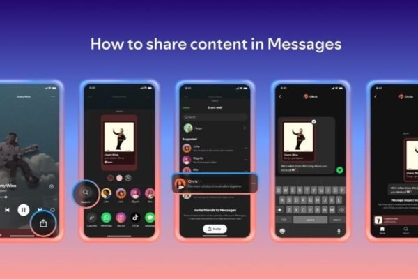 Spotify Introduces In-App Direct Messaging for Music Sharing