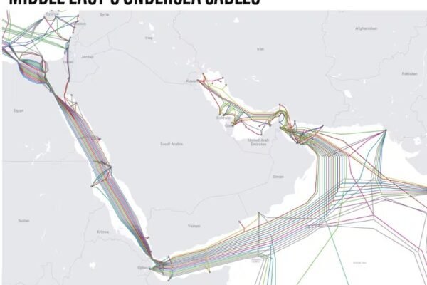 Red Sea Cable Cuts Disrupt Internet Across Middle East, India, and Pakistan