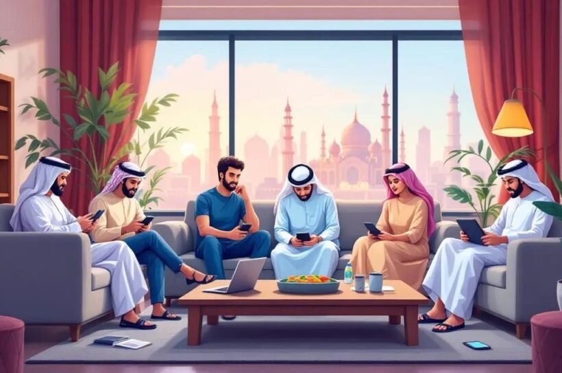 UAE Ranks First Globally for Tech Dependency and Daily Screen Use
