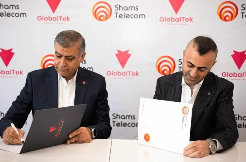 Shams Telecom and GlobalTek sign cooperation agreement to expand tech and energy services in Iraq