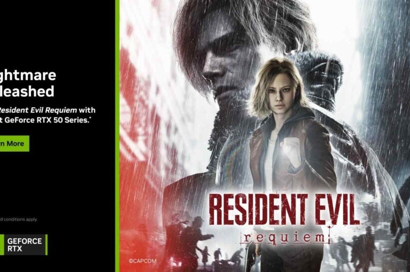 Resident Evil Requiem GeForce RTX 50 Series Bundle Available now – Plus New Games Launching with DLSS 4 with MFG