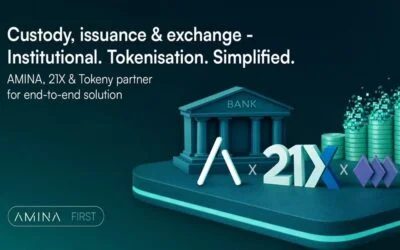 AMINA Becomes First Regulated Bank on 21X, Europe’s First Fully Regulated DLT Trading and Settlement Venue