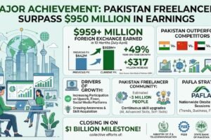 Pakistan Freelancers Earn over $950 Million in 10 Months Despite Multiple Challenges: PAFLA
