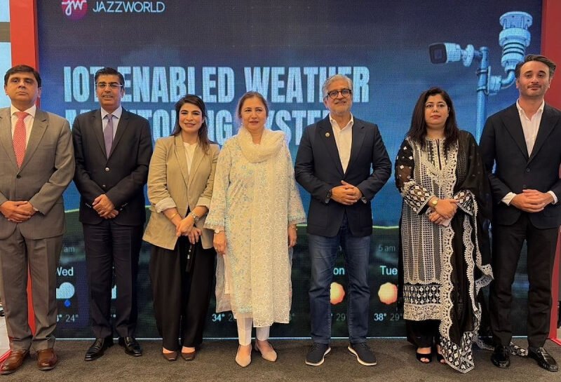 Jazz Launches AI-Powered IoT Weather Monitoring Station to Support Climate Intelligence in Pakistan